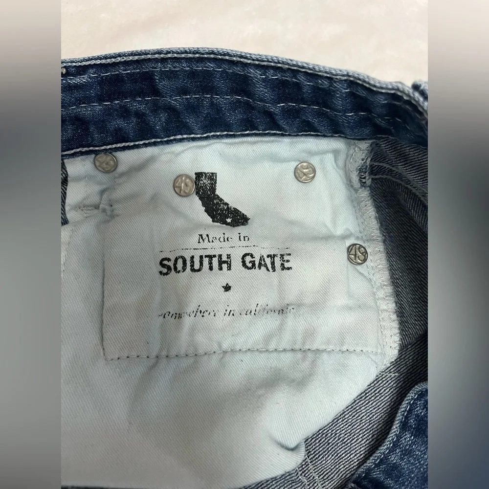 AG-Adriano Goldschmied The Drew straight leg boyfriend jean size 26R cropped - Picture 3 of 11